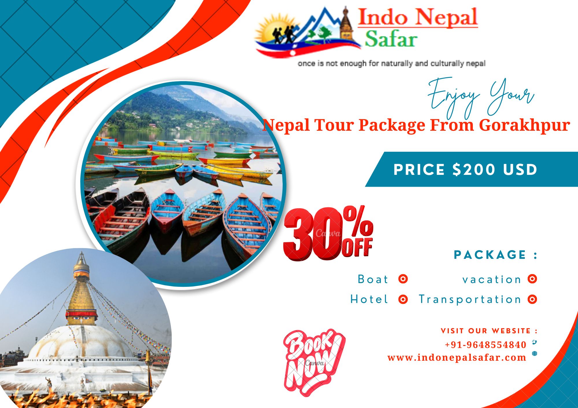 Nepal Tour Package From Gorakhpur Price 16944297649