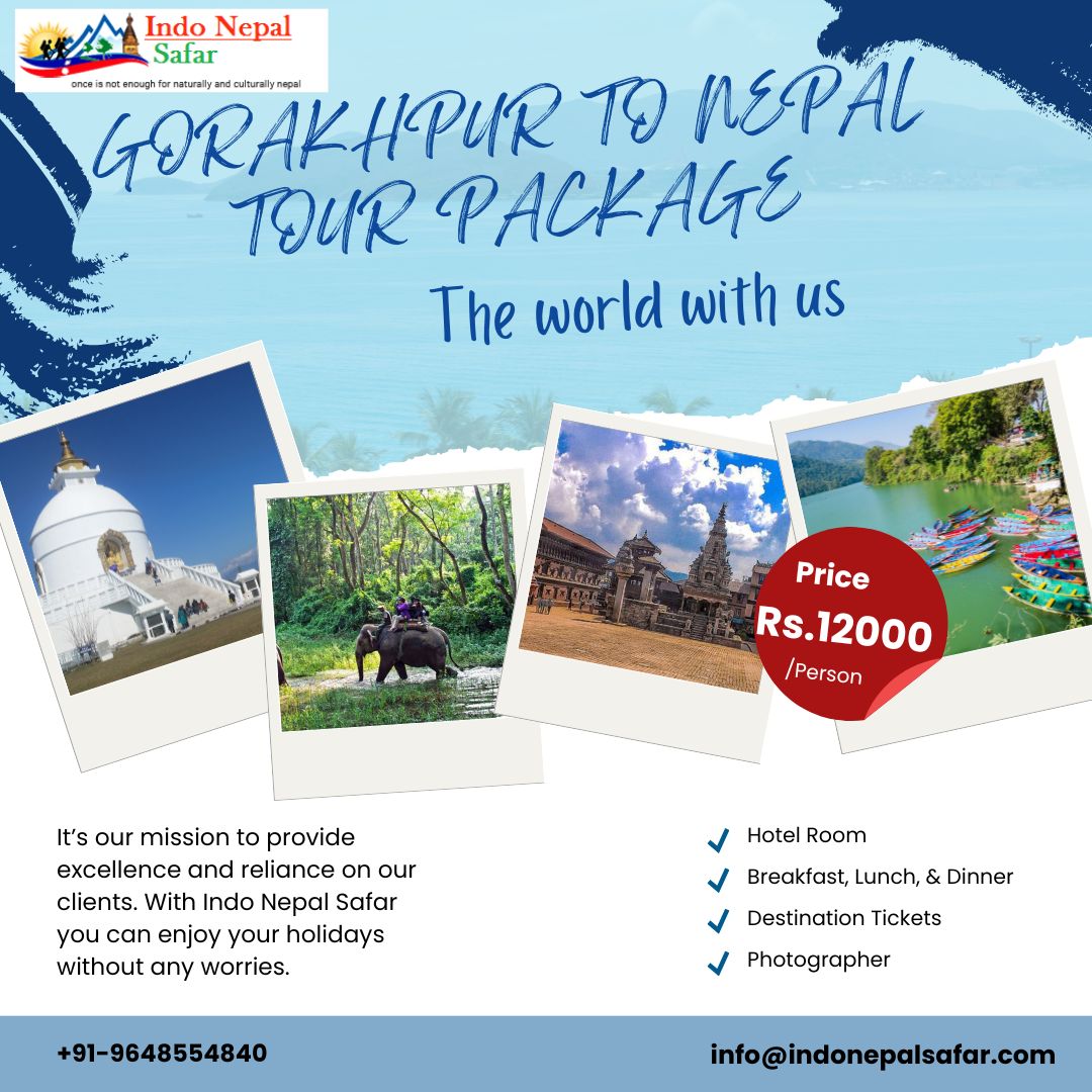 Nepal Tour Package From Gorakhpur 16842392265