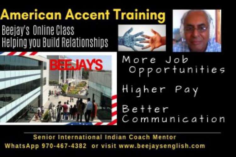 Online American Accent And Voice And Accent Training With Beejay 9398564