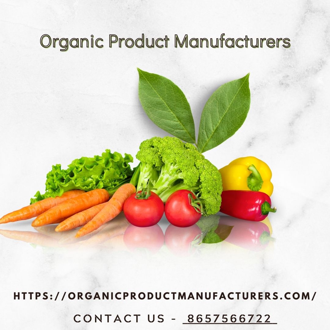 Organic Product Manufacturers 16588206661