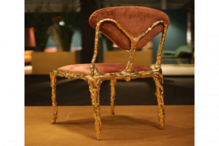 Original Brass Chair For Sale 8659585