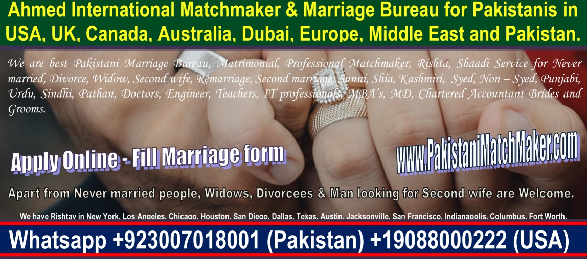 Pakistani Matchmaker For American British Australian Canadian 16769724616