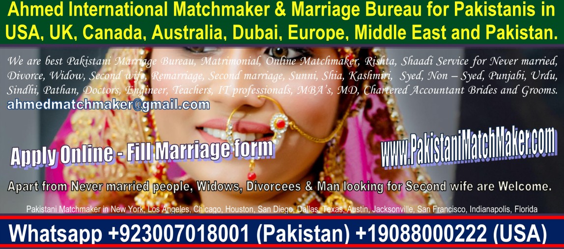 Pakistani Matchmaker For American British Australian Canadian 16769724617