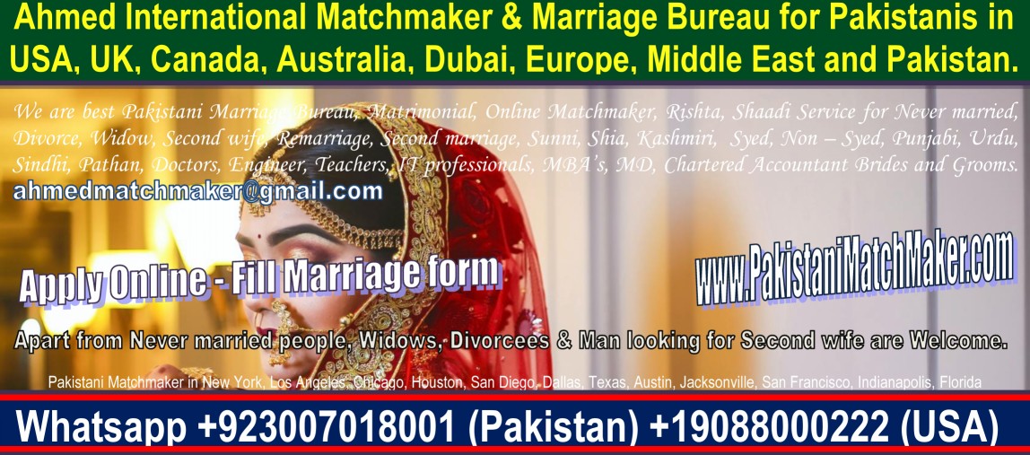 Pakistani Matchmaker For American British Australian Canadian 16769724629