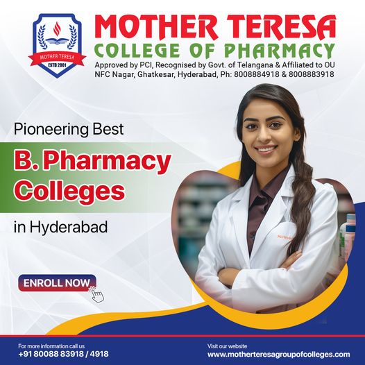 Pharmacy Colleges In Hyderabad 17234703700