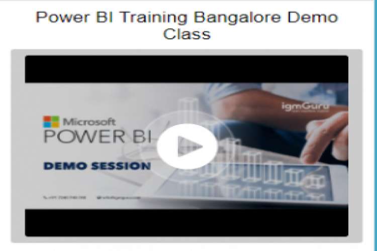 Power Bi Training In Bangalore 3203074