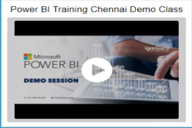 Power Bi Training In Chennai 1934403