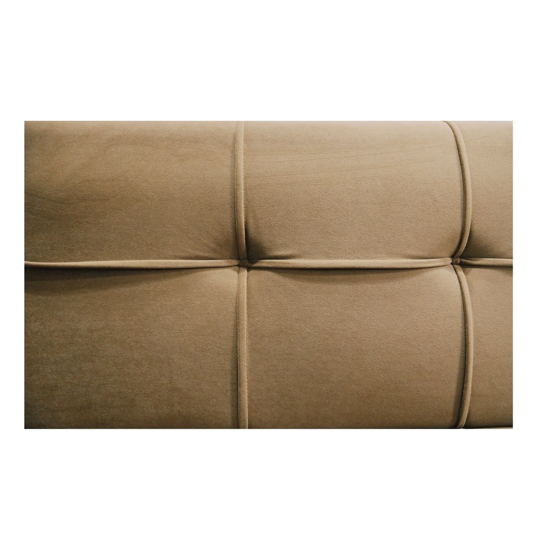 Premium Satin Rich Beige Best Comfort Fabric Three Seater Sofa 16978711669