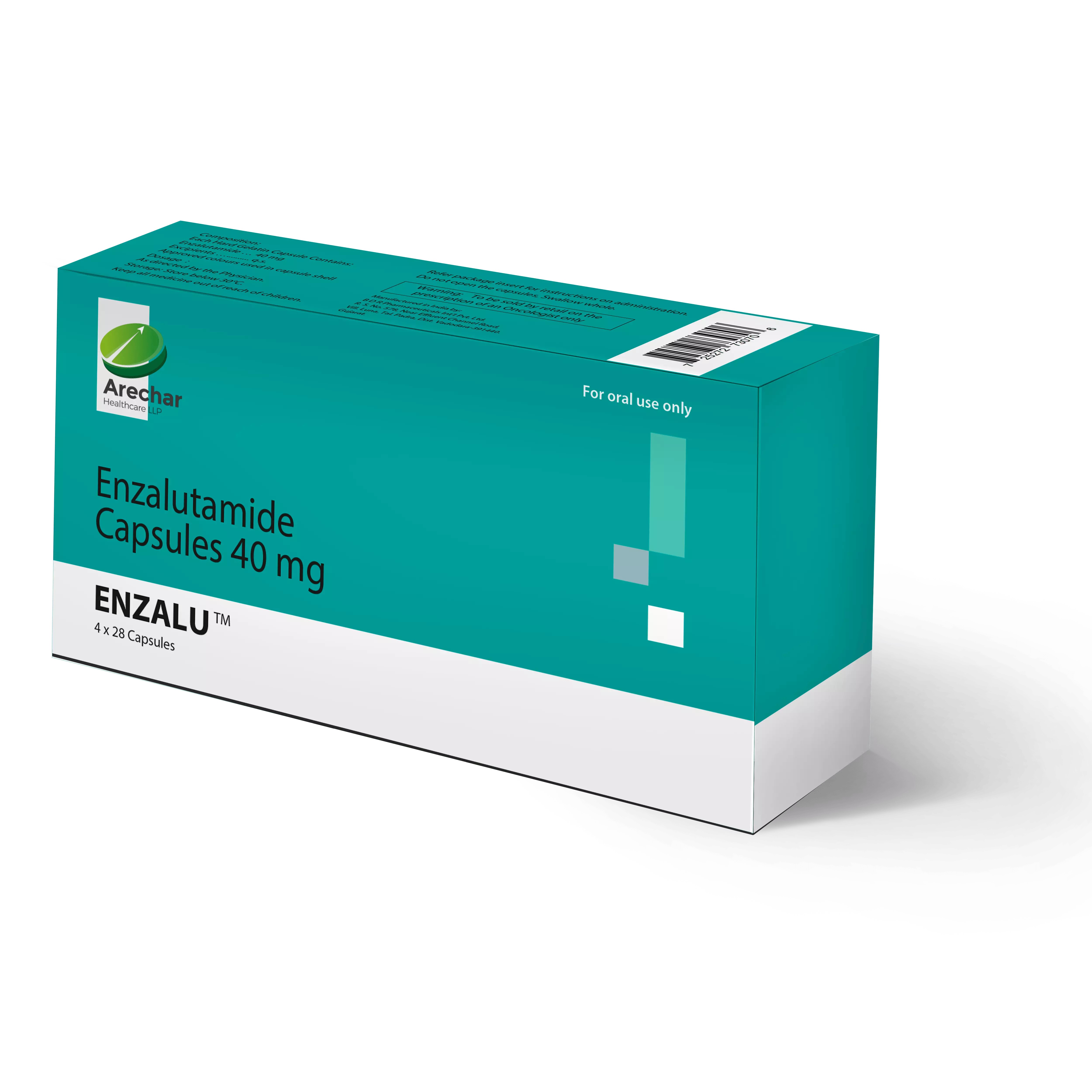 Prostate Cancer Treatment Using Enzalutamide Capsule 17321804437