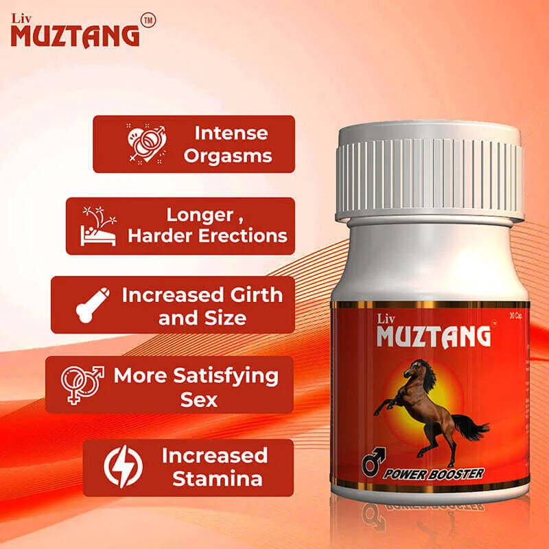 Revitalize Your Performance With Liv Muztang Power Booster Capsules 17145434733