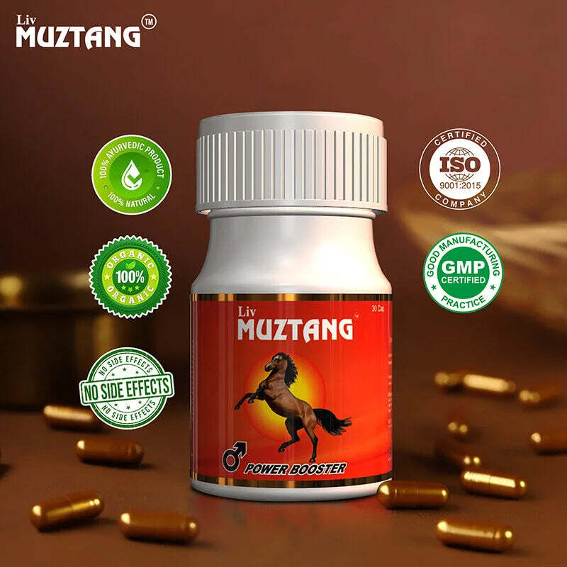 Revitalize Your Performance With Liv Muztang Power Booster Capsules 17145434739