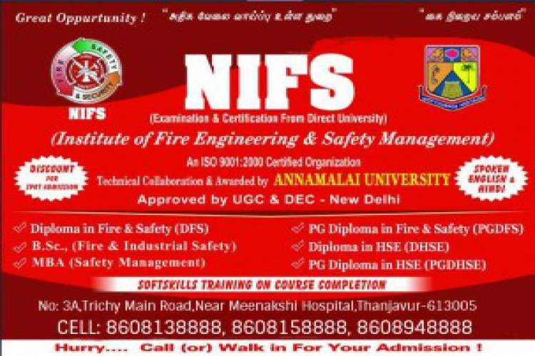 Safety Courses With Annamalai University Certificate In Thanjavur 4476989