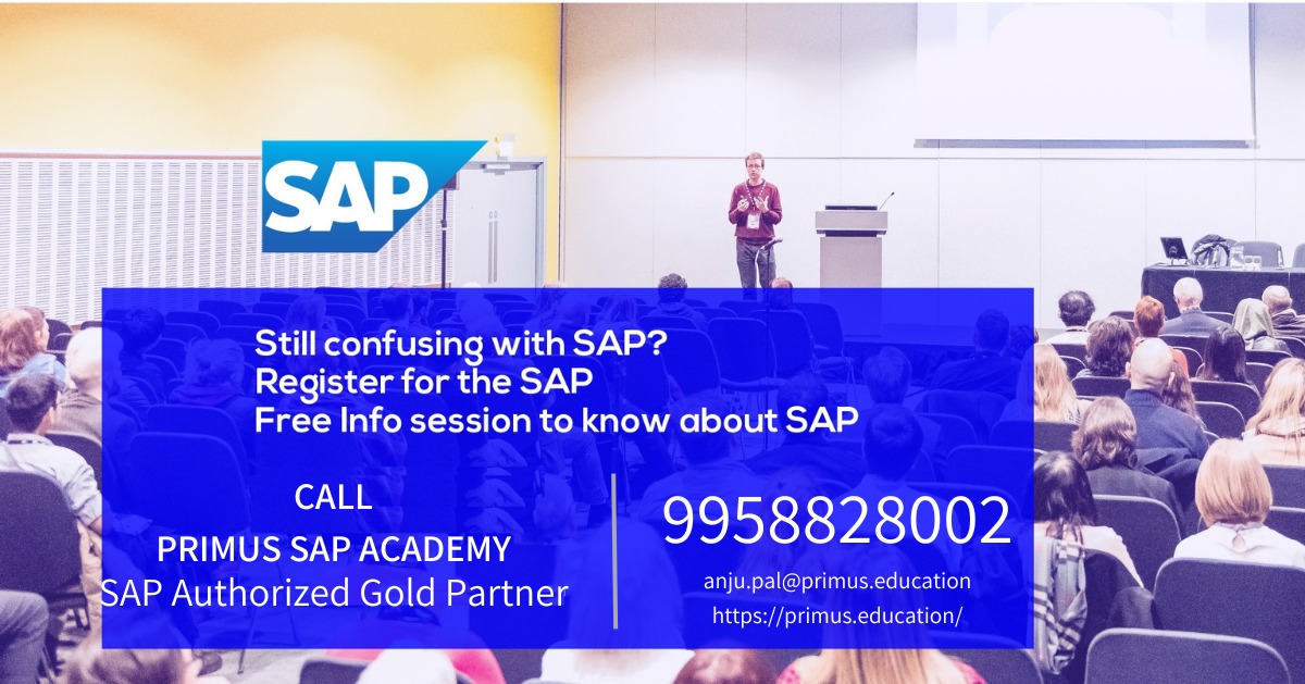 Sap Training We Are Providing Sap Training And Placement 16860335487