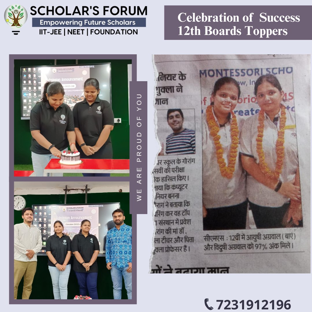 Scholars Forum Best Iit Jee And Neet Coaching In Lucknow 16857048236