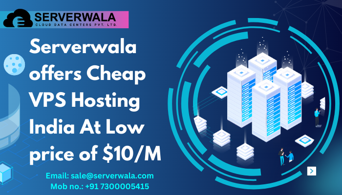 Serverwala Offers Cheap Vps Hosting India At Low Price 17404789460