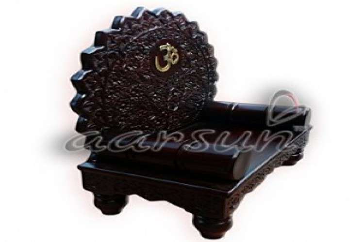 Sheesham Wood Pooja Chowki Hand Carved Pooja Articles 3755079