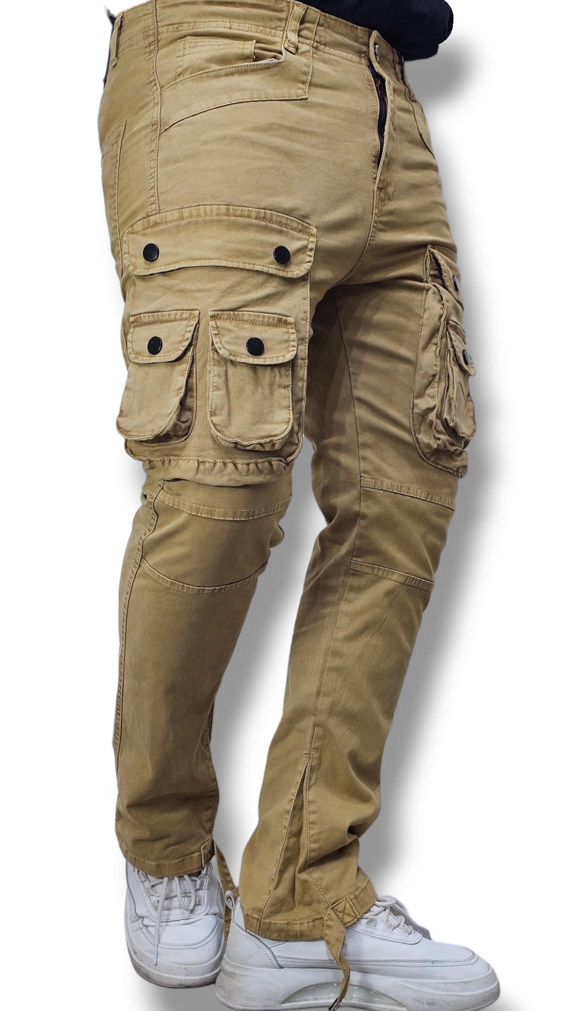 Shop Spanish Green Cargo Pants And Santa Grey Cargo Pants For Men 17188770528