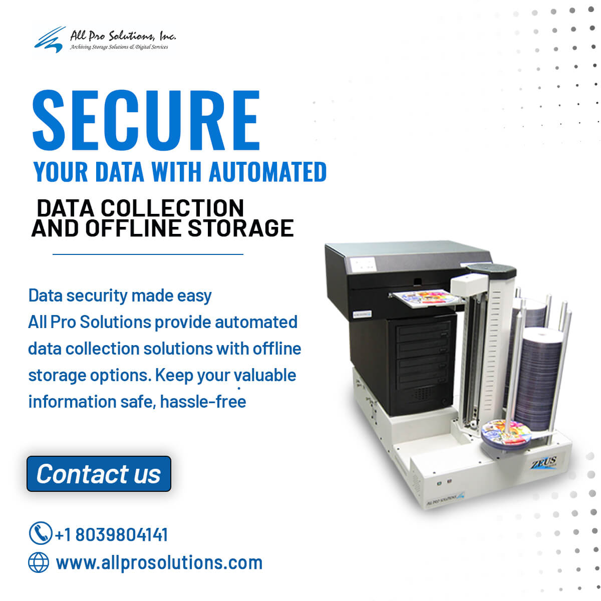 Simplify Storage With Automated Data Collection Systems 17085172208