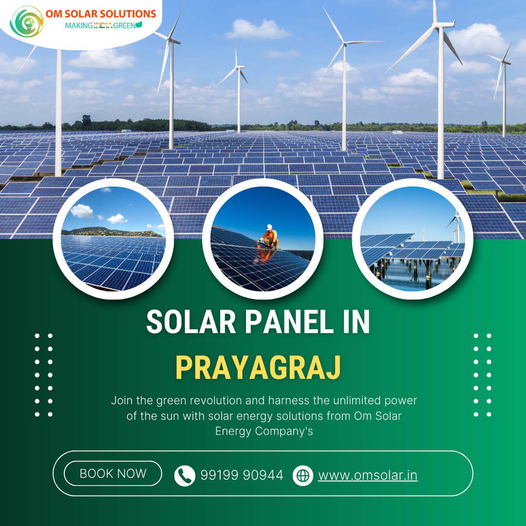 Solar Panel In Prayagraj   Om Solar Solutions 17313954195