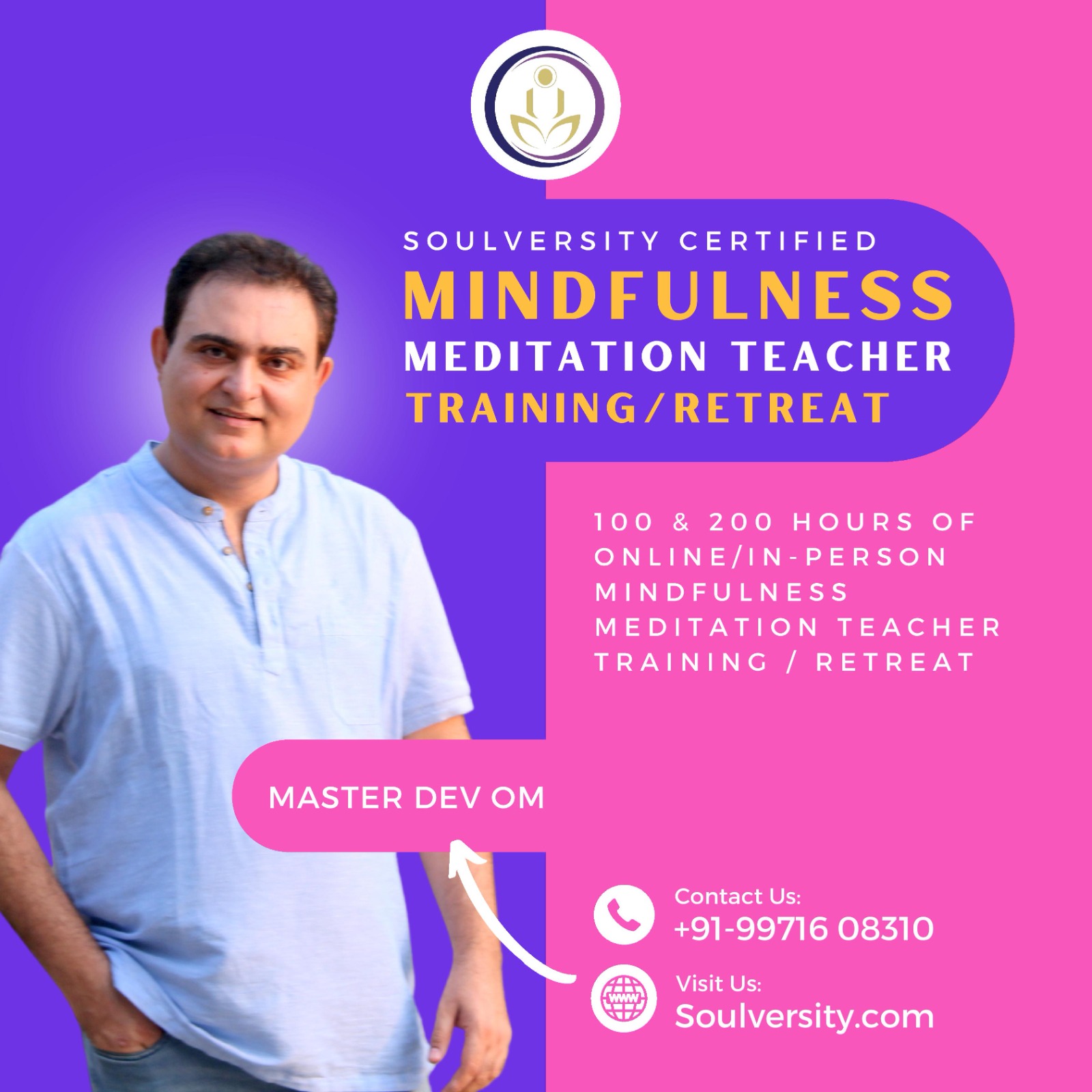 Soulversity Certified Meditation Teacher Training 16980635123