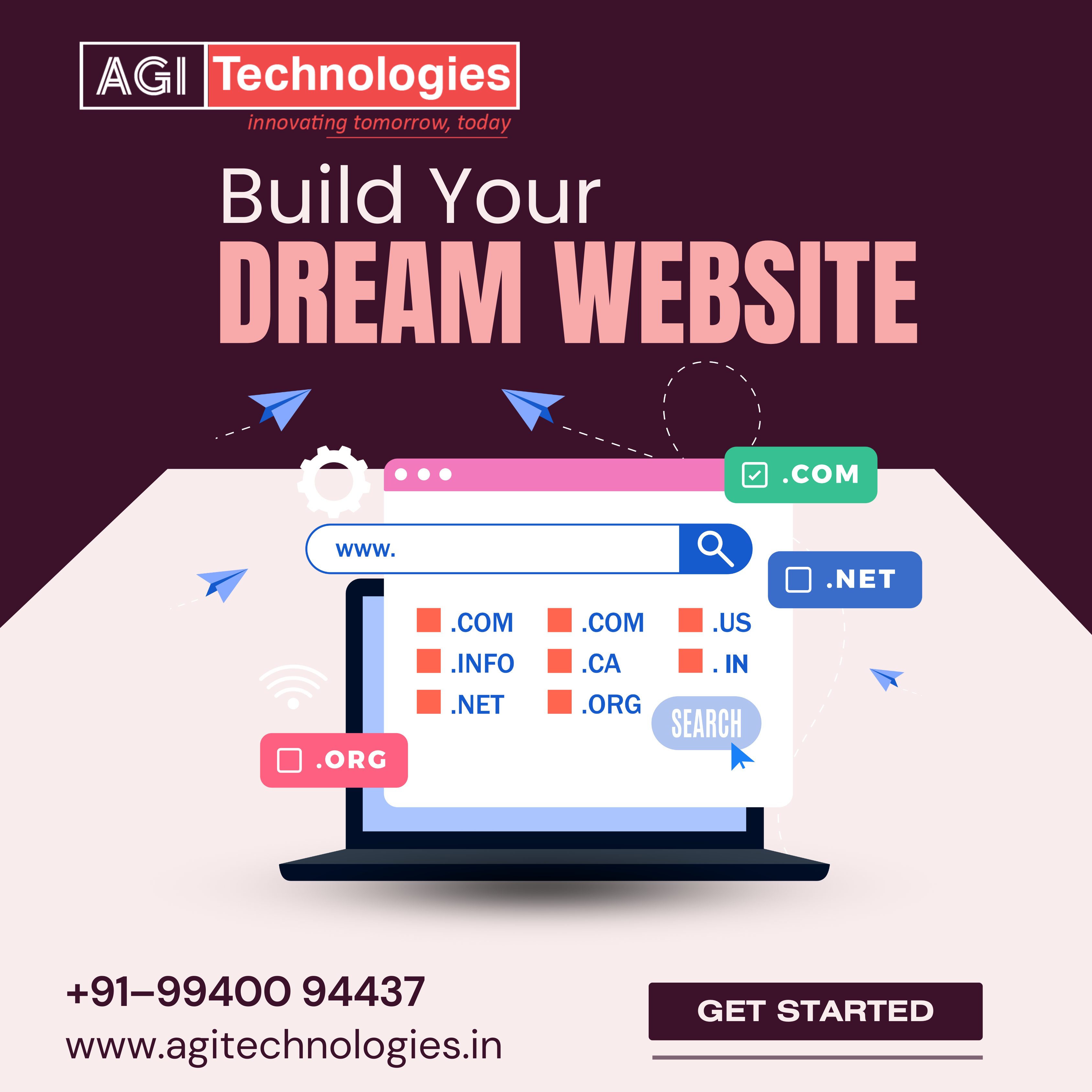 Stand Out Online With Agi Technologies Web Design Services 17265574950