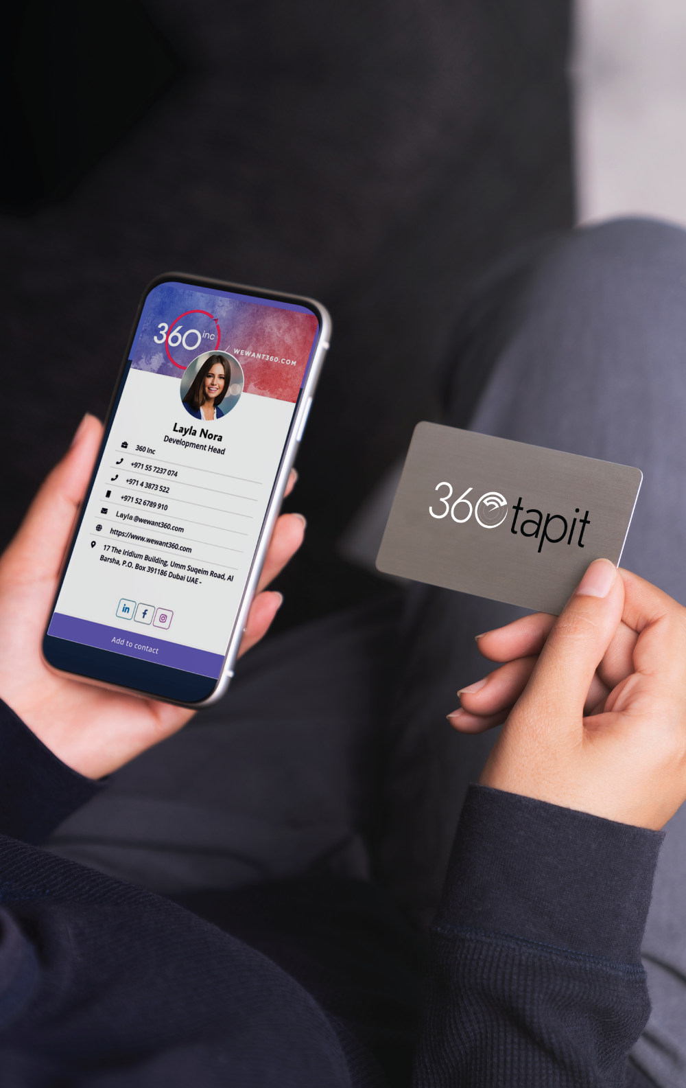 Stay Connected Seamlessly With Our Nfc Smart Digital Business Card 16947767050