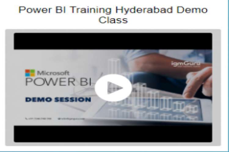 The Best Power Bi Training In Hyderabad 5898166