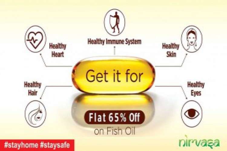 To Stay Fit And Active Use Salmon Fish Oil Capsules 700266