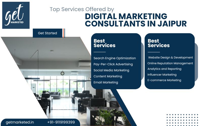 Top Services Offered By Digital Marketing Consultants In Jaipur 17379802828