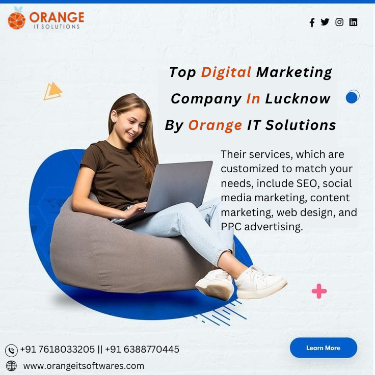 Top Social Media Marketing Company In Lucknow   Orange It Solution 17151655612