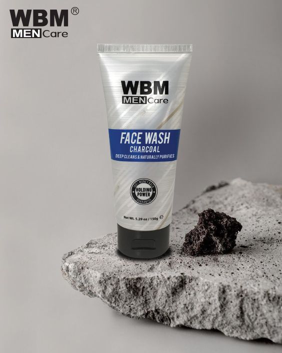 Wbm Men Care Face Wash Charcoal 16636251842