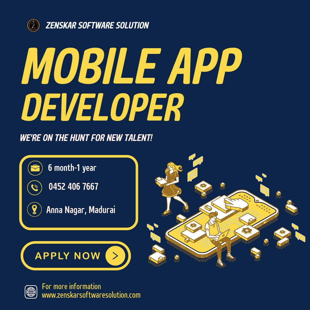 We Are Hiring Mobile App Developer 17314990982