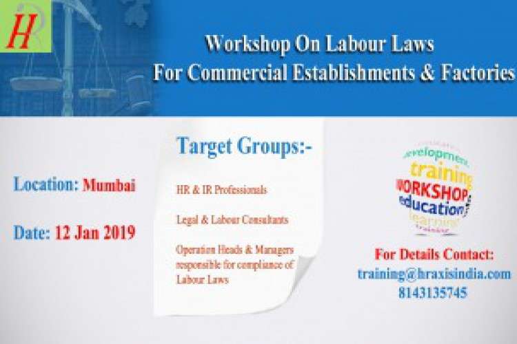 Work Shop On Labour Laws For Commercial Establishments In Mumbai 8566527